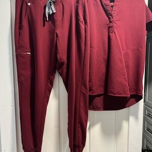 Figs technical set M jogger pants, S shirt